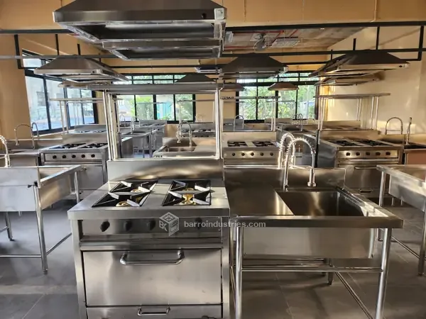 ISPSC 2026 — cooking station with range oven and sink